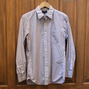 Men’s j.crew Thompson shirtings dress shirt size medium 15-15.5